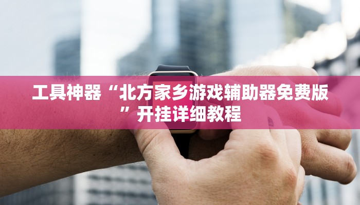 工具神器“北方家乡游戏辅助器免费版”开挂详细教程