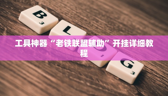 工具神器“老铁联盟辅助”开挂详细教程