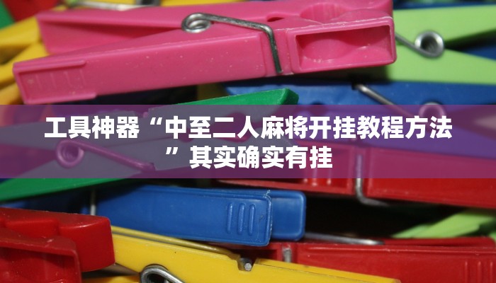 工具神器“中至二人麻将开挂教程方法”其实确实有挂